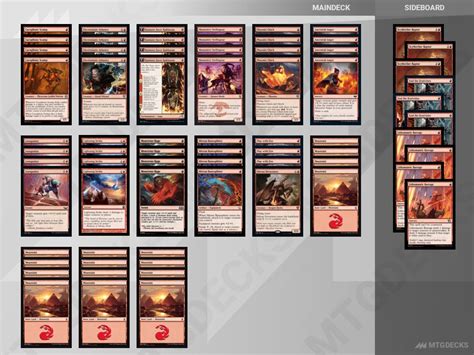 [Standard] Mono Red Pump Decklist and Guide : r/spikes .